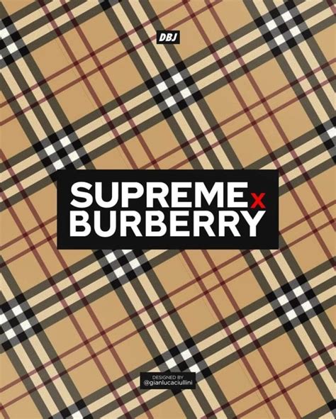 supreme box logo burberry stockx|supreme Burberry collab price list.